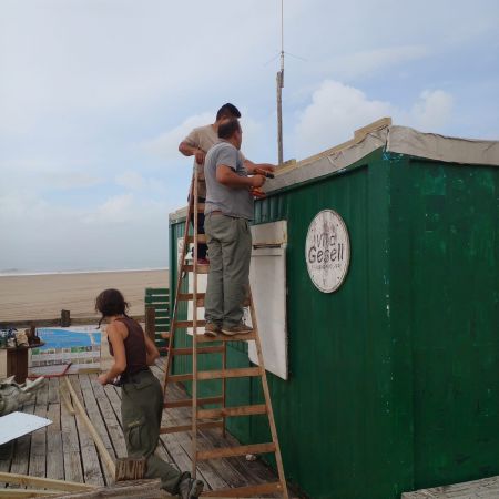 Avances en la Reserva Natural Faro Querand&iacute;: Nuevas mejoras en la infraestructura del Puesto de Guardaparques